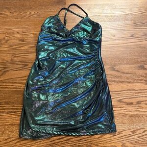 superdown | Dresses | Superdown Brina Mini Dress In Rose Gold | Poshmark